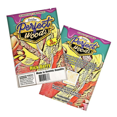 Fabrik Direktverkauf Verpackung Zigarrenbeutel Gold Tabakmaterial Beutel Kunststoff mit hoher Qualität