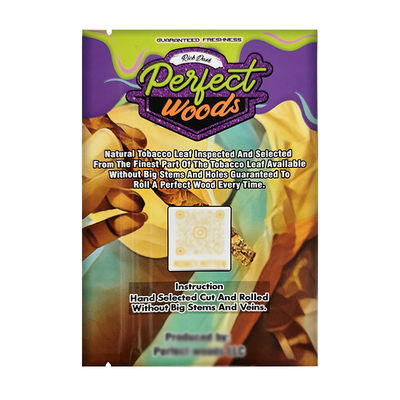 Custom Logo Wärmesiegel Folie Mylar Tasche Feuchtigkeit Tabak Verpackung Zip Plastik Humidor Zigarre Ziplock Taschen Zigarren Feuchtigkeitsbeutel