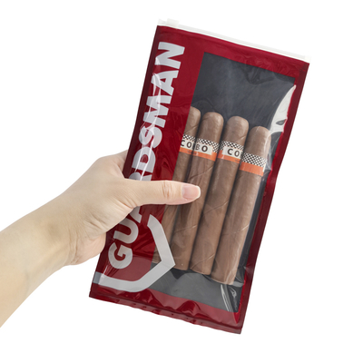 Individualisierungslogo Feuchtigkeit Tabak Zigarre Beutel Ziplock Zigarren Humidor Verpackungsbeutel Reise Feuchtigkeit Befeuchter Beutel