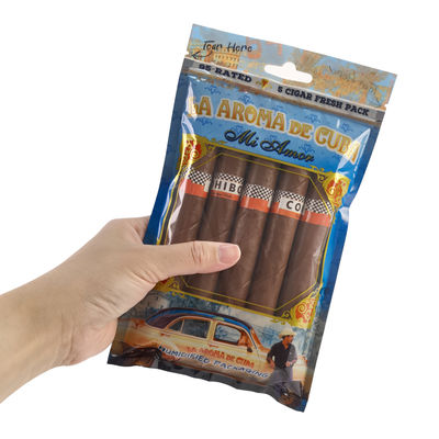 Maßgeschneiderte Luxus-Leder-Zigarren-Reisetasche mit Befeuchter, tragbarem, mit Zedernholz gefüttertem Humidorbeutel, Feuchtigkeitskontrolle, Ziplock-Beutel