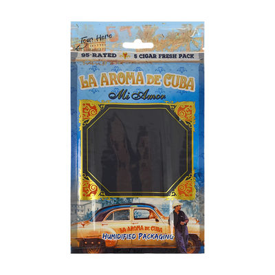 Maßgeschneiderte Luxus-Leder-Zigarren-Reisetasche mit Befeuchter, tragbarem, mit Zedernholz gefüttertem Humidorbeutel, Feuchtigkeitskontrolle, Ziplock-Beutel