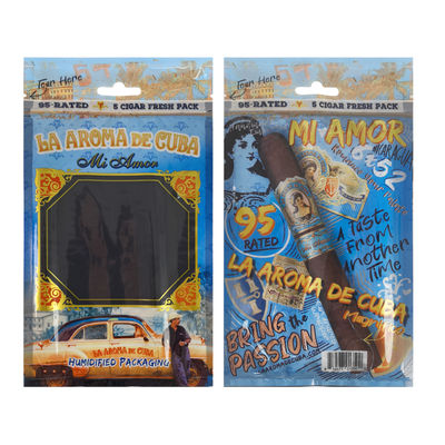 Maßgeschneiderte Luxus-Leder-Zigarren-Reisetasche mit Befeuchter, tragbarem, mit Zedernholz gefüttertem Humidorbeutel, Feuchtigkeitskontrolle, Ziplock-Beutel