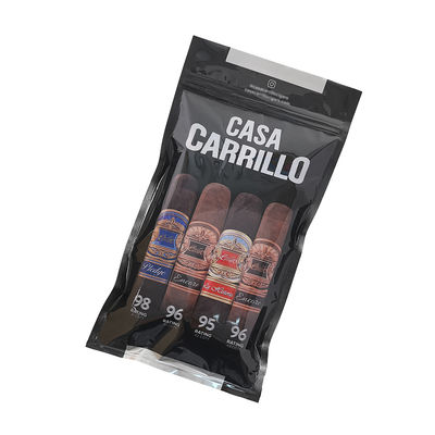 Maßgeschneiderte Luxus-Leder-Zigarren-Reisetasche mit Befeuchter, tragbarem, mit Zedernholz gefüttertem Humidorbeutel, Feuchtigkeitskontrolle, Ziplock-Beutel