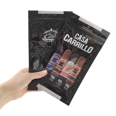 Maßgeschneiderte Luxus-Leder-Zigarren-Reisetasche mit Befeuchter, tragbarem, mit Zedernholz gefüttertem Humidorbeutel, Feuchtigkeitskontrolle, Ziplock-Beutel