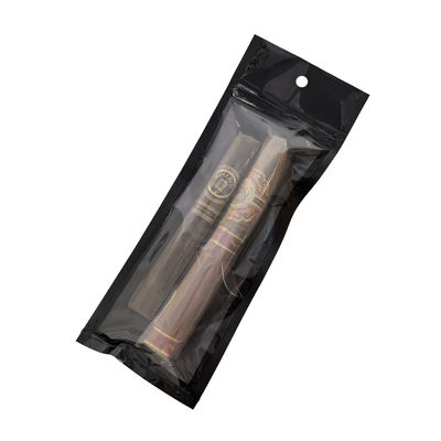 Kundenspezifische Mylar-Ziplock-wiederverschließbare Zigarrenbeutel, Kunststoff, Handroll-Raucherzubehör, Verpackungsbeutel zur Befeuchtung von Lebensmitteln