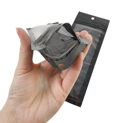 Kundenspezifische Mylar-Ziplock-wiederverschließbare Zigarrenbeutel, Kunststoff, Handroll-Raucherzubehör, Verpackungsbeutel zur Befeuchtung von Lebensmitteln