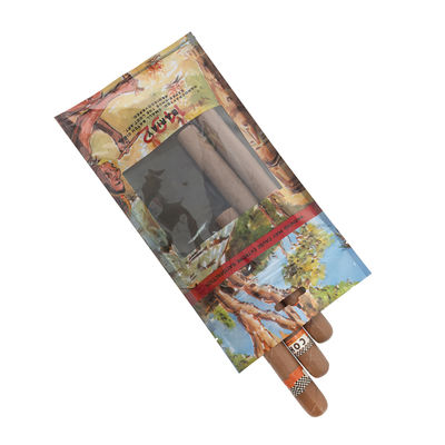 Logo Custom Cigar Humidifier Pouch mit klarem Fenster/Reißverschluss/Hang Hole