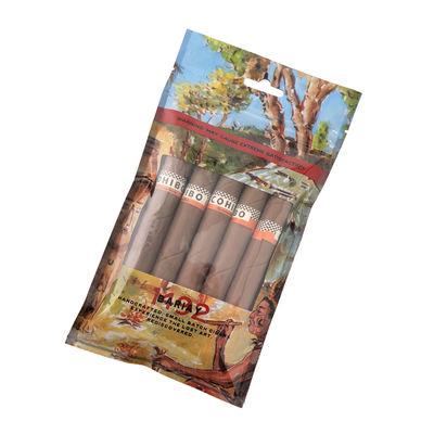 Logo Custom Cigar Humidifier Pouch mit klarem Fenster/Reißverschluss/Hang Hole