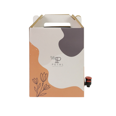 1L/2L/3L Individuelle Kaffee-Box Einweg-Kaffeebeutel in Box mit Ventil-Spender