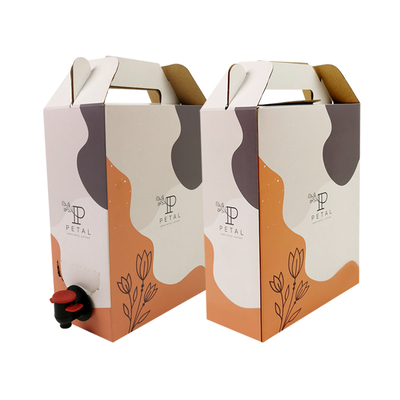 1L/2L/3L Individuelle Kaffee-Box Einweg-Kaffeebeutel in Box mit Ventil-Spender