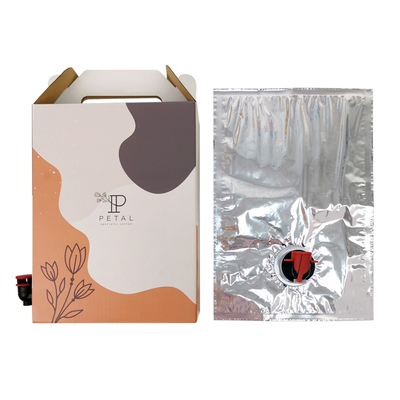 1L/2L/3L Individuelle Kaffee-Box Einweg-Kaffeebeutel in Box mit Ventil-Spender