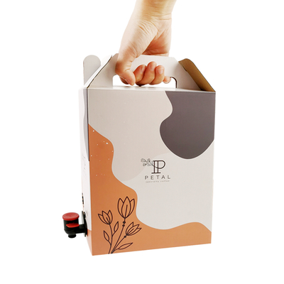 1L/2L/3L Individuelle Kaffee-Box Einweg-Kaffeebeutel in Box mit Ventil-Spender