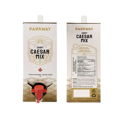 Kundenspezifische 1L 1,5L 2 Liter 3L 5L 96OZ BIB BEUTEL Einwegbeutel in Box TeeSaft Kaffee To Go Papierbox-Verpackung mit Spender