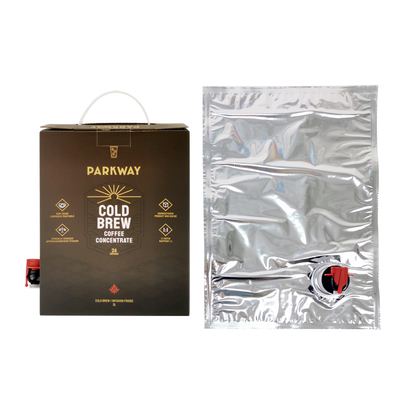 Custom 3L Aluminium Bib Bag in Box Taschen mit Spenderhahn für Flüssiges Saft Wein Kaffee Olivenöl Verpackungstüten mit Bib Tap