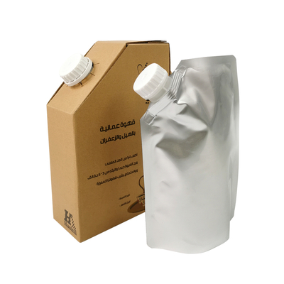 1L/2L/3L/5L Trinkbeutel Einweg-Handgriff Kaffeebeutel in Box Wein mit Ventil Kaffeebeutel Dispenser