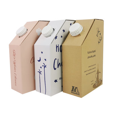 Kunststoff-BIB-Beutel in Box 1L Heißkaffee-Box Flüssigkeitsverpackung