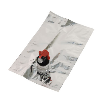 1L-10L Aseptischer Getränke-Bib-Filler-Verschließer Beutel in der Box Heißsiegel-Aluminium-Wein- & Saftbeutel mit Vitop-Ventil für Mineralwasser