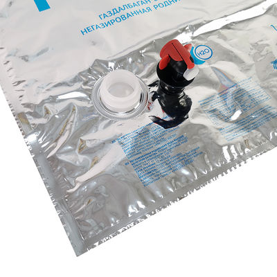 Kundenspezifische aseptische 3L 5L 10L 15L 20L Kaffee Wein Sirup Saft Wasser Flüssigkeit BIB-Beutel (Bag-in-Box) Kunststoffbeutel in Box-Spender mit Vitop-Ventil