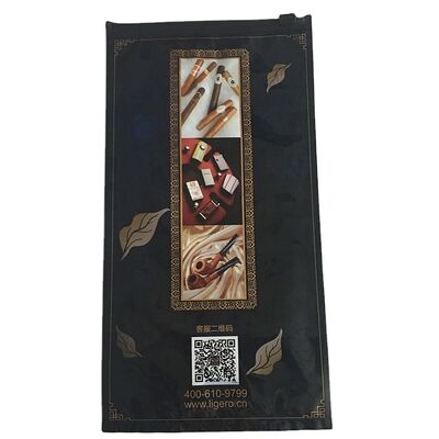 Kleine Zigarren-Befeuchtungs-Plastik-Reißverschlussbeutel Zigarren-Humidor-Beutel 0,09 mm Dicke Haltbare Versiegelung für langanhaltende Frische