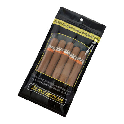 Medium Zigarren Humidor Beutel mit Ziplock-Verschluss aus 0,09 mm Material, die eine Aufbewahrungslösung zur Erhaltung von Zigarren und Frische bieten