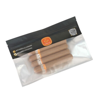 MOPP PE-Material Struktur Zigarren Humidor Taschen Zigarren Feuchtigkeitsspender Plastik Reißverschluss Taschen Langlebige Feuchtigkeitsspender Taschen