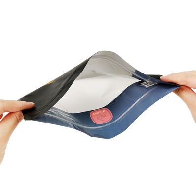 MOPP PE-Material Struktur Zigarren Humidor Taschen Zigarren Feuchtigkeitsspender Plastik Reißverschluss Taschen Langlebige Feuchtigkeitsspender Taschen