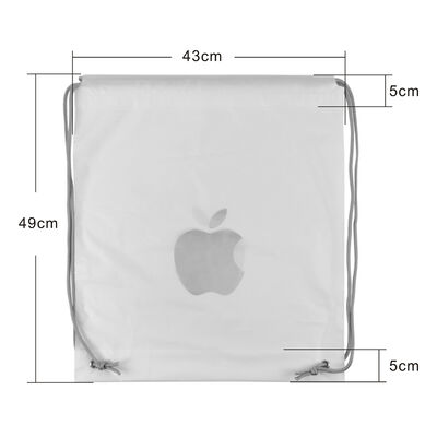 Kunststofftüten mit niedrigem Dichte-Polyethylen-Zugband