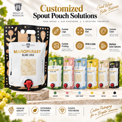 Spout Pouch Stand Up Pouch With Spout Butterfly Valve Style Oem Custom Packaging Solutions For Diverse Applications