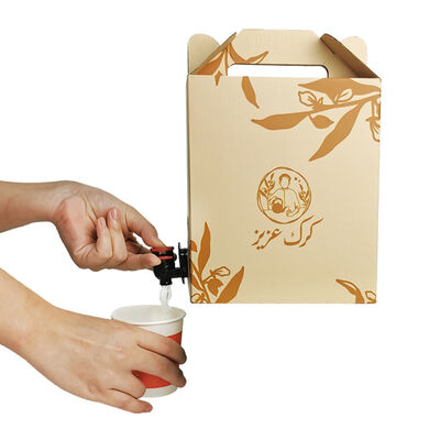 Bag In Box Containers With Tap Accessories And Capacities 5L 10L 20L 25L And 220L For Various Applications