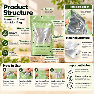 Holds 5 to 20 Cigars Depending On Size Plastic Cigar Bags Clear Protective Bags Designed To Maintain Cigar And Freshness