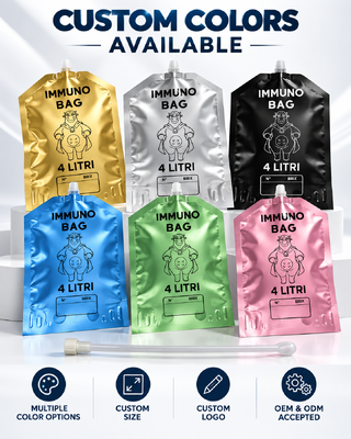 Stand Up Beutel Ausgießerbeutel Angepasste Dicke Wiederverschließbare Verpackung Entwickelt, um Verschüttungen zu verhindern und Frische zu bewahren
