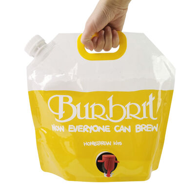 Stand Up Pouch Spout Pouches Customized Thickness Flexible Packaging Designed for Liquid Nutritional Products and Drinks