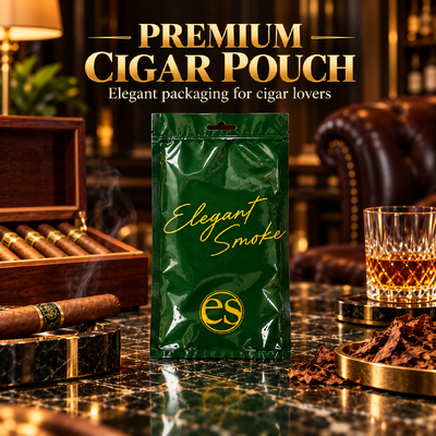 Large Tear-resistant And Puncture-resistant Humidified Cigar Bags Ensures Cigars Stay Fresh During Shipping And Handling