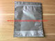 FDA-Folien-Taschen mit Reißverschluss, besonders angefertigt transparentes - Seite aluminisierte zusammengesetzter Reißverschluss-Plastiktasche