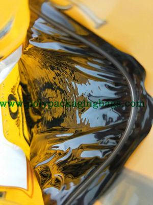 Zip-Lock-Beutel für befeuchteten Tabak, Reise-Kunststoffbeutel, Verpackungsfolien, Zigarrenverpackungsbeutel mit Loch und Fenster