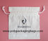 CMYK Color Frosted Drawstring Plastic Bags For Garment Packing