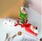 Santa Claus Red Snowman 0.06mm CPE-Süßigkeits-Geschenk-Tasche