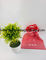 Recyclebare Zugschnur Plastikbaumwolle Ropes Taschen/Frauen und Kinder alle wie die rote Geschenktasche des neuen Jahres