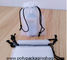 Gravüre, die bereifte CPE-Zugschnur-Speicher-Taschen für Kleidungs-Kleiderverpackentasche druckt