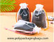 Feuchtigkeitsfeste Gravüre, die CPE-PET Zugschnur-Beutels-Kundenbezogenheit Logo Size Drawstring Bags druckt