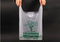 Kompostierbare Maisstärke-einlagige lamellierte biologisch abbaubare T-Shirt Taschen