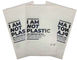 Sackt das freundliche biologisch abbaubare Maisstärke-Verpacken Eco mit Reißverschluss kundenspezifische Druckreißverschluss-Taschen ein