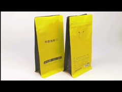 Digitale Druckmaschine Selbstverschlussseite Gusset Reißverschluss Tasche flacher Boden Kaffee Snack Essen