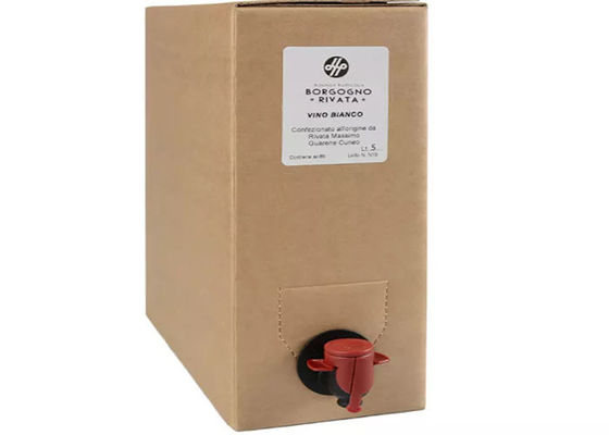 Kunststoffgehäuse aseptische SCHELLFISCH Tasche im Kasten 20 Liter für Wein-Getränk