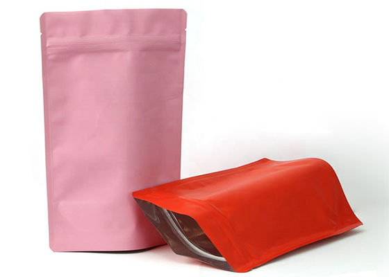 Bereifter Speicher Matte Black Tea Aluminium Zip-Verschluss-Beutel Doypack Plastik für Nahrung