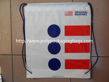 Reise-Größen-Plastiktaschen imprägniern den fördernden Zugschnur-Rucksack