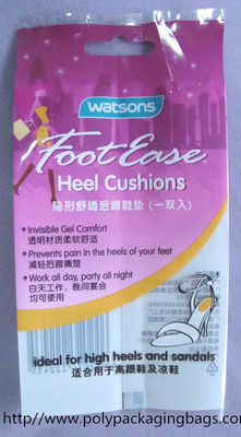 Kundengebundene purpurrote Aluminiumfolie-Tasche für Einlegesohlen, versiegelnde Plastiktaschen