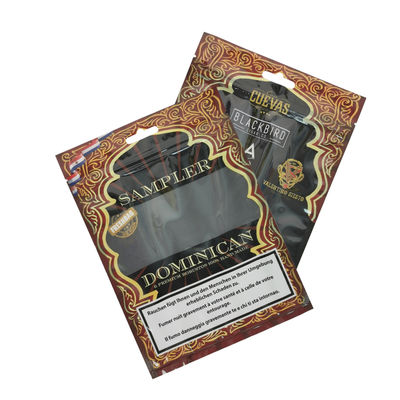 Kundenspezifische professionelle Zigarren-Befeuchtungstasche Großhandel Zigarren-Plastiktüte Neuankömmling Zigarren-Befeuchtungstasche