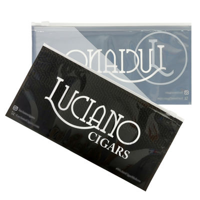 Verpackungshersteller Reißverschlussverpackung Beutel Zigarre Ziplock-Beutel in Box Zigarren-Plastiktüte