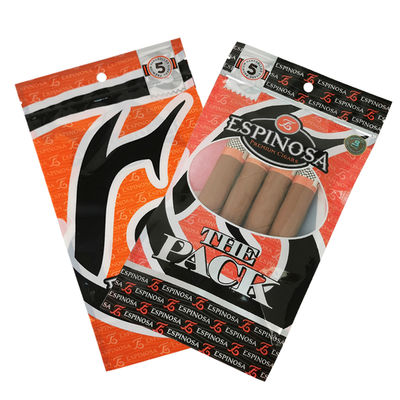 Durchsichtige Kunststoff-Zigarrenverpackungstüte Zigarrentobak-Zipper-Tüte Zigarre Kunststoffverpackungstüte